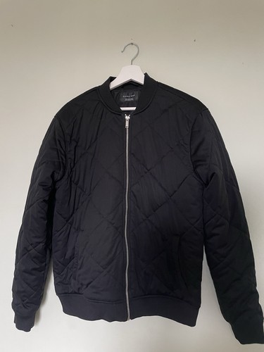 Zara men black quilted - men’s,