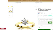 H Samuel 9 Carat Yellow Gold