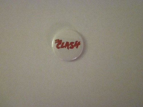 The clash logo 1 button - clash,