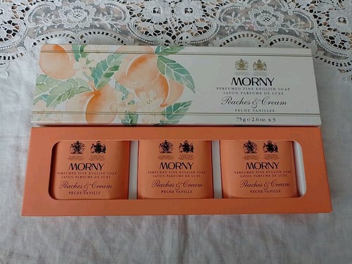 Vintage morny peaches cream - peaches,