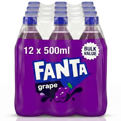 Fanta grape sparkling - grape,