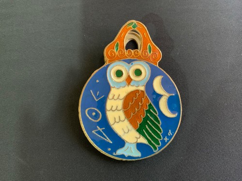 Vintage greek owl bird - vintage, owl/bird
