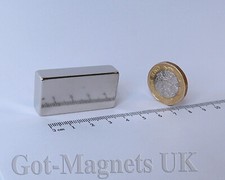 40x20x10 mm (N52)  Neodymium