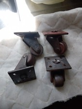 Antique heavy duty castors - antique,