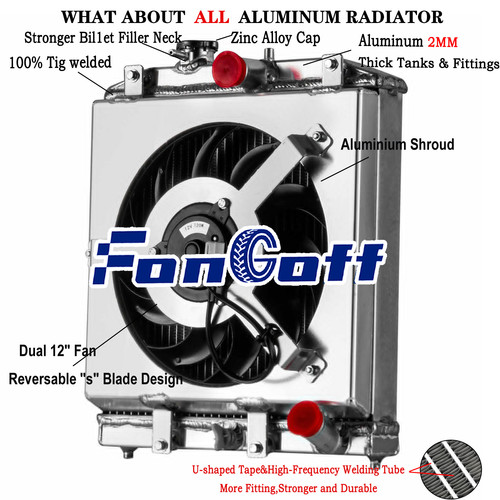Rows radiator shroud - rows,