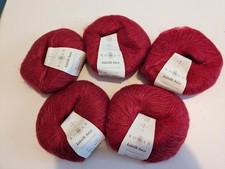 125g ROWAN KIDSILK HAZE mohair silk – 661 ROSSO RED - WOOL KNITTING YARN – 4 PLY