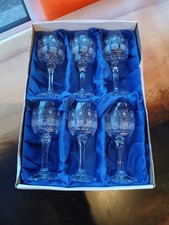 Set of 6 Radka Bohemia Crystal