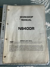 Honda NS400R Factory Workshop