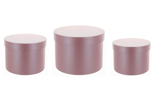 Round florist flower hat boxes - flower,