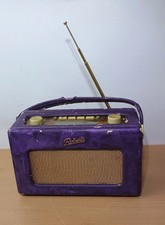 Roberts RD-60 DAB Radio FM DAB Mulberry Purple Working