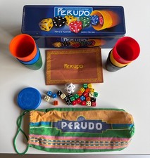 Perudo The Game Of Liars Dice Board Game,  Complete in tin with all dice 