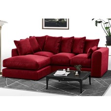 PLUSH VELVET L-SHAPED CORNERS