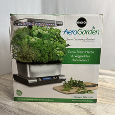 AeroGarden Harvest Elite Slim Hydroponic Indoor In Home Garden New Open Box