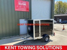 Tickners GP755 7FT x 5FT x 5FT Box Van Kart Trailer with Karting Shelf System ✅