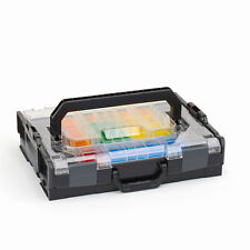 Sortimo L Boxx 102 Black Transparent + Insert Screw Case Inset Box Set