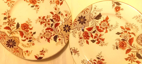Antique large plates - antique, 2