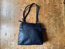 GIGI DARK NAVY UNDER ARM LEATHER HANDBAG HOBO SHOULDER STRAP BAG