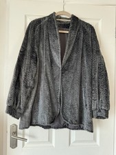 Vintage Curly Grey Persian