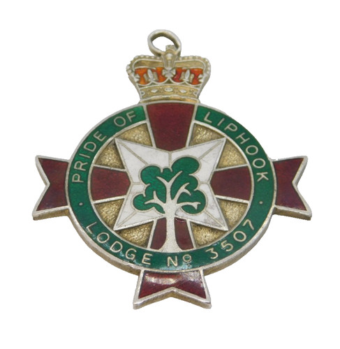 Sterling silver enamel - silver, &