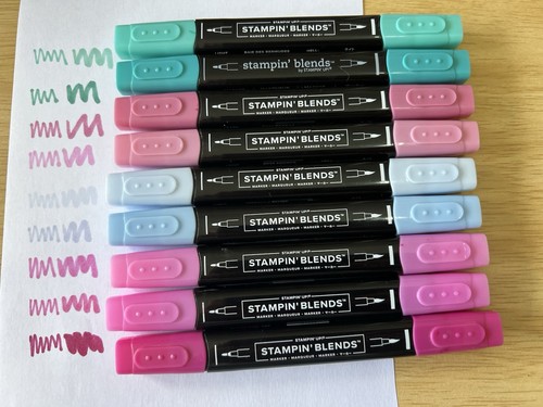Stampin stamping blends - up!,