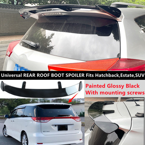 Universal glossy black - glossy, rear