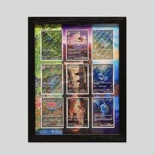 Ridanco 9 Raw Extended Art Print Pokemon 151 Starter Evo Line Raw Card Frame