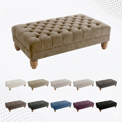 Chesterfield footstool - chesterfield,
