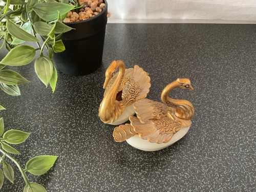 Pair midcentury swan - of,