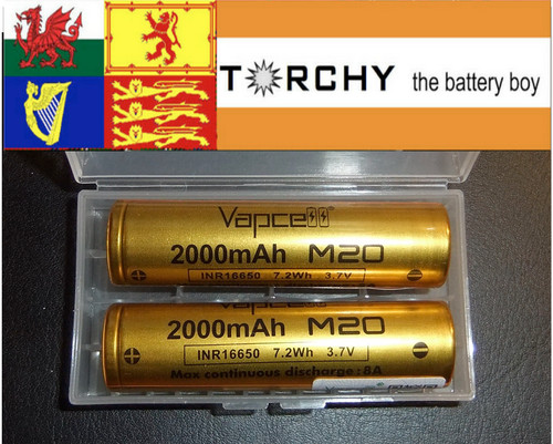 Vapcell m20 16650 - m20,