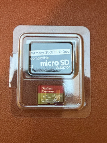 Psp micro memory - sd, card