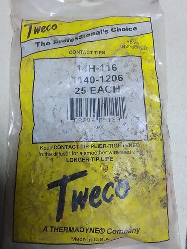 Tweco mig torch - torch, contact