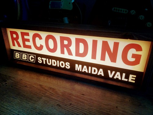 Bbc recording studio light - recording,