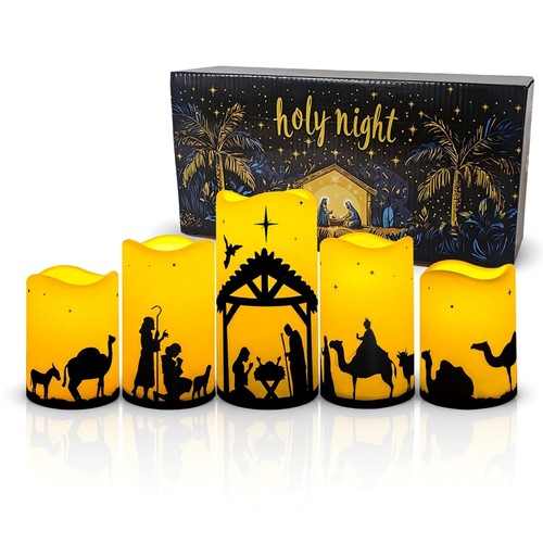 Pcs christmas nativity scene - 5,