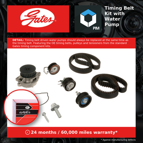 Timing belt water - belt, pump