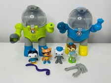 Octonauts 2x Octo Max Suit and Figures Sounds/ Lights
