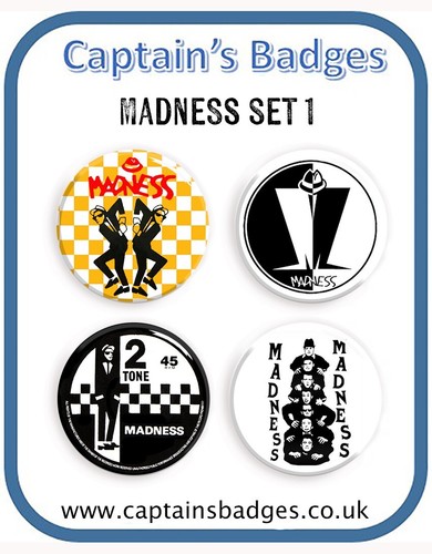 Sets and madness badges - 4,