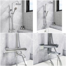 Square Round Bar Shower Valve