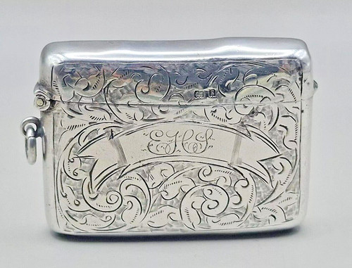 Rare solid silver - silver, case