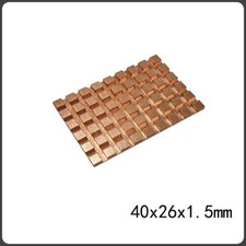 Copper mSATA SSD Heatsink Grid