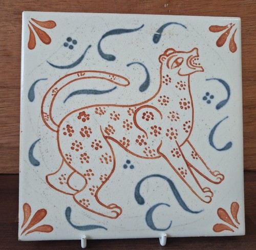 Vintage art deco tile - vintage, by