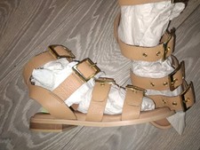 Womens Tan Leather Schuh