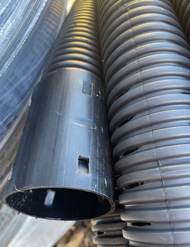 60mm perforated land drainage - perforated,