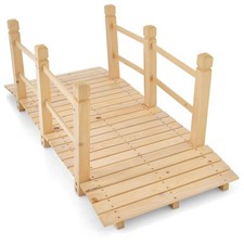 150 cm Wooden Garden Bridge