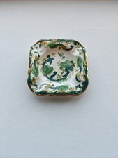 Mason's Ironstone chartreuse ashtray 