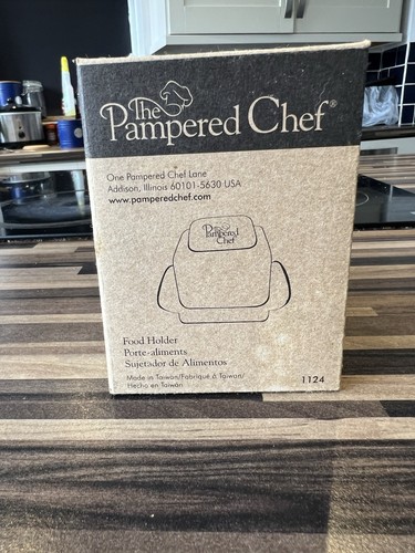 Pampered chef food holder - food,