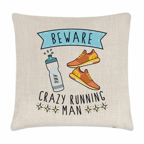 Beware crazy running man - beware,