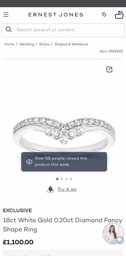 18ct white gold 20ct - white,