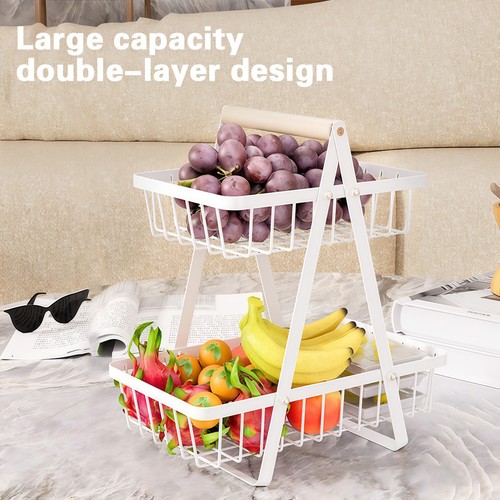 Tier fruit basket handle - tier,