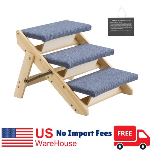 Step wooden pet stairs - 3,