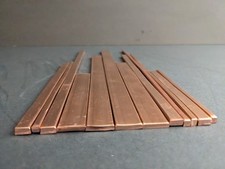 Copper Earthing Rod - C101 Copper Bar  - 99.9% Pure - UK Made